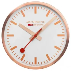 Mondaine Wanduhren-Wanduhr (25 cm) - A990.CLOCK.18SBK