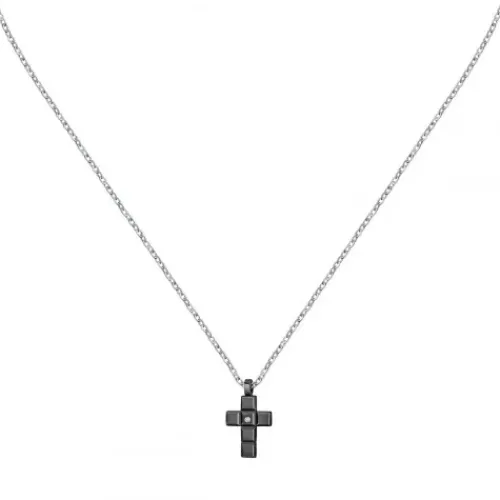 Morellato (Kette mit) Kreuz-Motown Halskette - SALS75