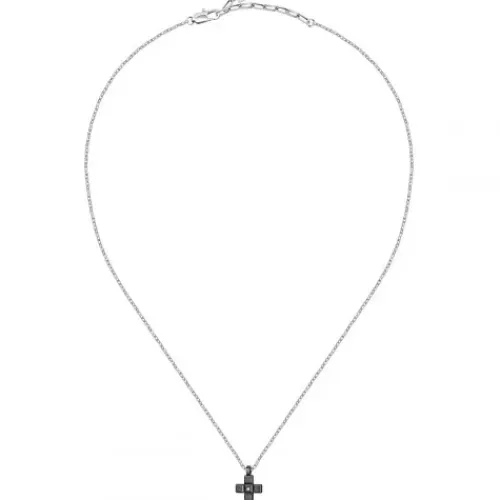 Morellato (Kette mit) Kreuz-Motown Halskette - SALS75