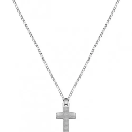 Morellato (Kette mit) Kreuz-Motown Halskette - SALS45