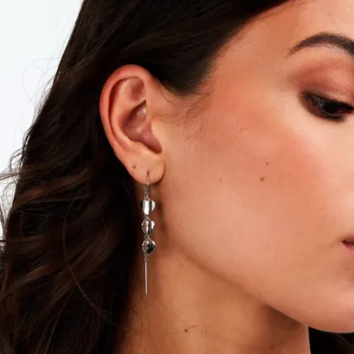 Morellato (Kette mit) Herz-Paillettes Heart Ohrringe - SAWW07