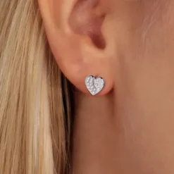 Morellato (Kette mit) Herz-Passioni Ohrstecker - SAUN10