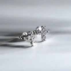 Morellato (Kette mit) Kreuz-Tesori Cross Ohrstecker - SAIW217