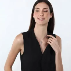 Morellato (Kette mit) Kreuz-Tesori Halskette - SAIW116