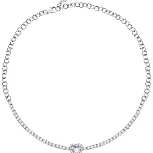 Morellato (Kette mit) Herz-Tesori Halskette - SAVB17