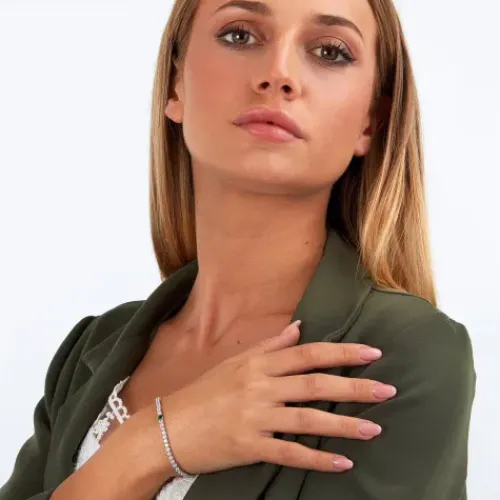 Morellato (Kette mit) Herz-Tesori Tennis Armband - SAIW169