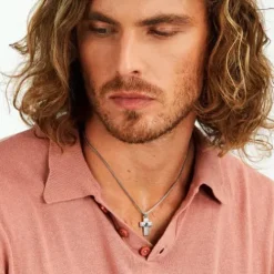 Morellato (Kette mit) Kreuz-Urban Cross Halskette - SABH28