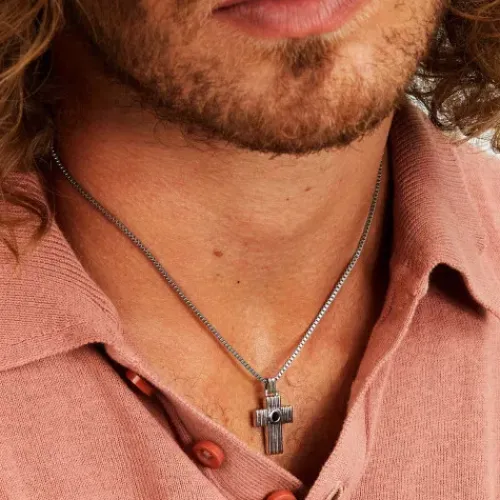 Morellato (Kette mit) Kreuz-Urban Cross Halskette - SABH28