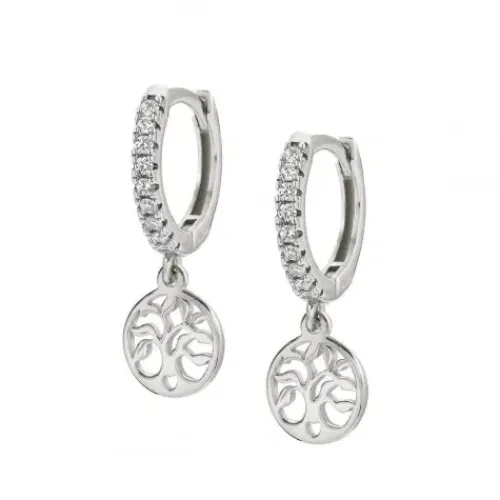 Nomination Ohrringe-Chic&Charm Lebensbaum Creolen - 148604-047