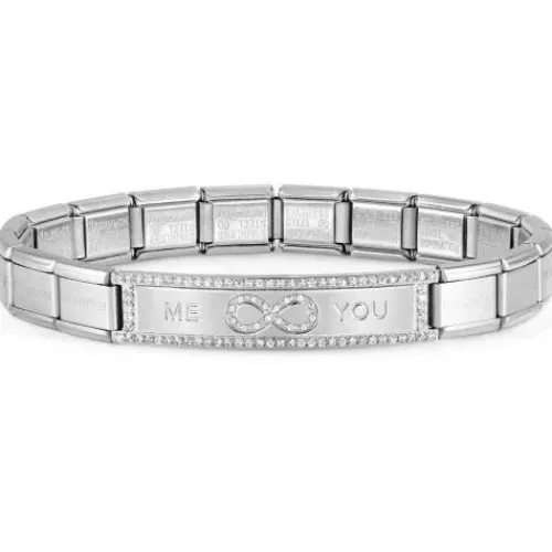 Nomination Armbänder-Trendsetter New York Infinity Me & You Armband - 021139-015