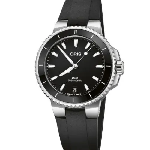 Oris Silikonarmband-Aquis Date - 01 733 7792 4154-07 4 19 64FC