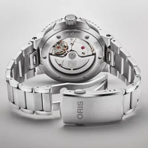Oris Metallarmband-Aquis Date Caliber 400 - 01 400 7769 4135-07 8 22 09PEB