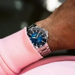 Oris Metallarmband-Aquis Date Caliber 400 - 01 400 7769 4135-07 8 22 09PEB