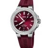 Oris Silikonarmband-Aquis Date Diamonds - 01 733 7766 4998 07 4 22 68FC