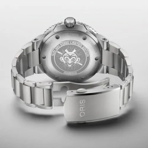 Oris Metallarmband-Aquis Date Sun Wukong Limited Edition - 01 733 7766 4185-Set