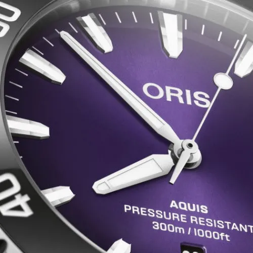 Oris Metallarmband-Aquis Date Taste of Summer - 01 733 7789 4158-07 8 23 04PEB