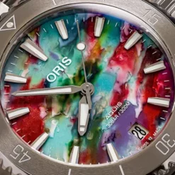 Oris Metallarmband-Aquis Date Upcycle - 01 733 7770 4150-Set