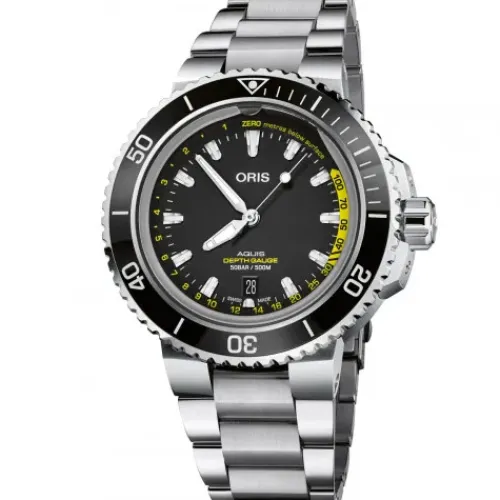 Oris Metallarmband-Aquis Depth Gauge - 01 733 7755 4154-Set MB