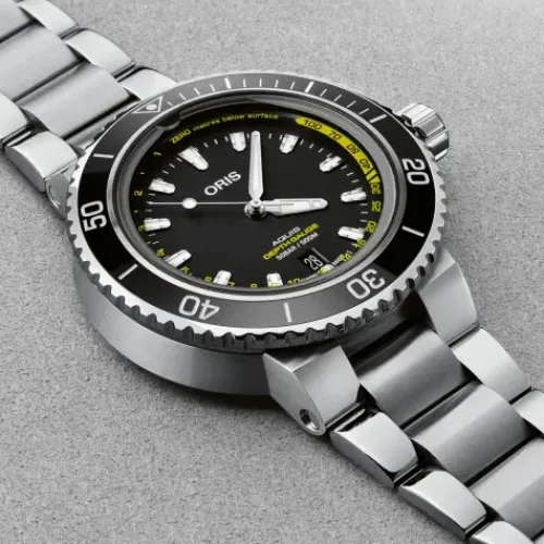 Oris Metallarmband-Aquis Depth Gauge - 01 733 7755 4154-Set MB