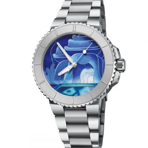 Oris Metallarmband-Aquis Sun Wukong Artist Edition - 01 400 7769 4185-Set