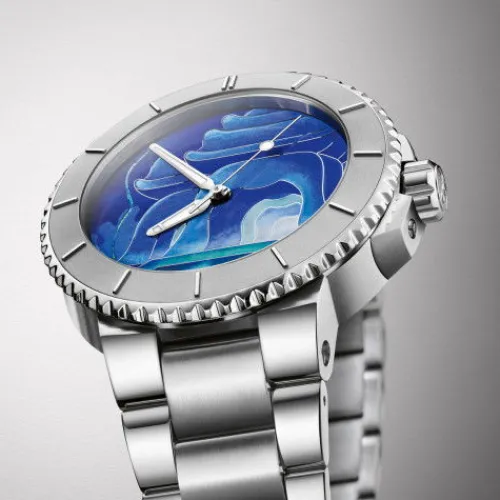 Oris Metallarmband-Aquis Sun Wukong Artist Edition - 01 400 7769 4185-Set