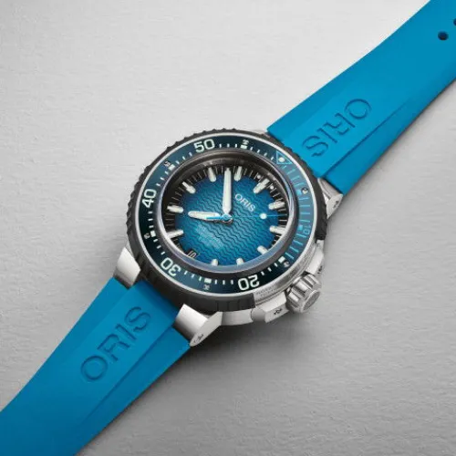 Oris Silikonarmband-AquisPro Calibre 400 4000 m - 01 400 7777 7155-Set