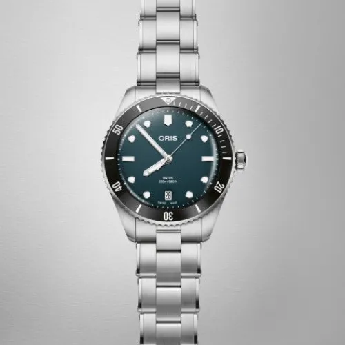 Oris Metallarmband-Divers Date - 01 733 7795 4055-Set