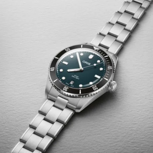 Oris Metallarmband-Divers Date - 01 733 7795 4055-Set