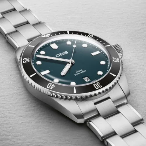 Oris Metallarmband-Divers Date - 01 733 7795 4055-Set