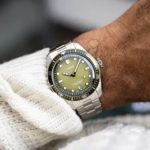 Oris Metallarmband-Divers Sixty-Five - 01 733 7707 4057-07 8 20 18