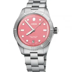 Oris Metallarmband-Divers Sixty-Five Cotton Candy - 01 733 7771 4058-07 8 19 18