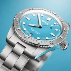 Oris Metallarmband-Divers Sixty-Five Cotton Candy - 01 733 7771 4055-07 8 19 18