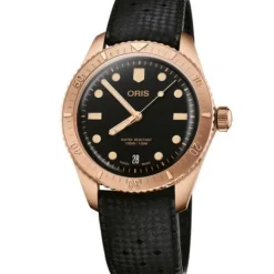 Oris Silikonarmband-Divers Sixty-Five Date Sepia - 01 733 7771 3154-07 4 19 18BR