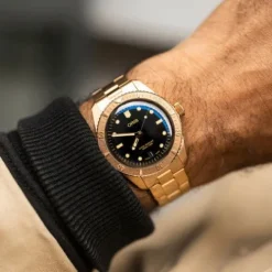 Oris Metallarmband-Divers Sixty-Five Date Sepia - 01 733 7771 3154-07 8 19 15