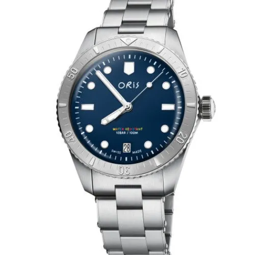Oris Metallarmband-Divers Sixty-Five Date LFP Limited Edition - 01 733 7771 4085-Set