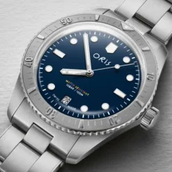 Oris Metallarmband-Divers Sixty-Five Date LFP Limited Edition - 01 733 7771 4085-Set