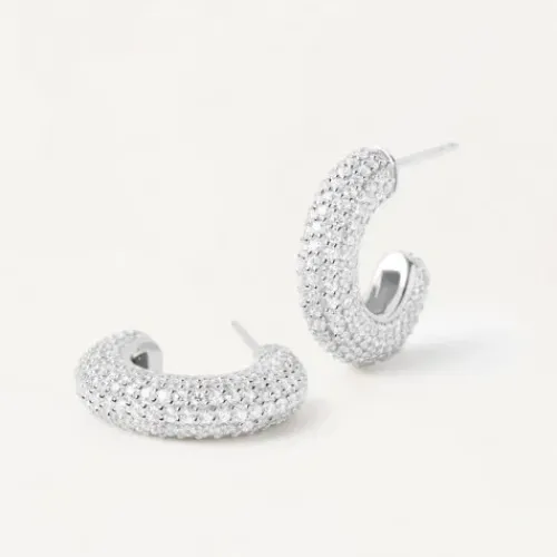 P D Paola Ohrringe-King Silver Ohrringe - AR02-576-U