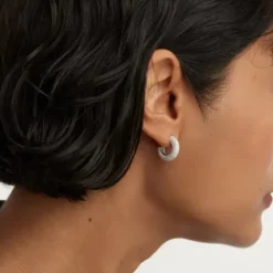 P D Paola Ohrringe-King Silver Ohrringe - AR02-576-U