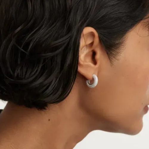 P D Paola Ohrringe-King Silver Ohrringe - AR02-576-U