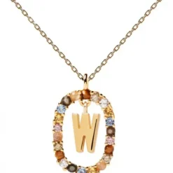 P D Paola Halsketten-New Letters W Halskette - CO01-282-U
