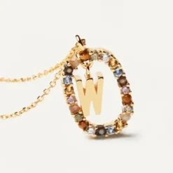 P D Paola Halsketten-New Letters W Halskette - CO01-282-U