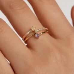 P D Paola Ringe-Patio Gold Ring - AN01-644