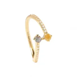 P D Paola Ringe-Villa Gold Ring - AN01-647