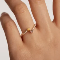 P D Paola Ringe-Villa Gold Ring - AN01-647