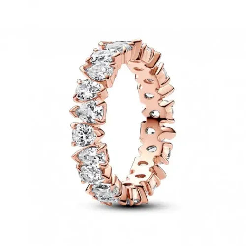 Pandora Ringe-Abwechselnd Funkelnder Band Ring - 183021C01