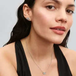 Pandora Ohrringe-Anschmiegsamer Strahlenkranz Ohrringe - 293774C01