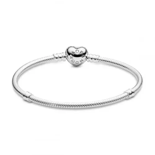 Pandora (Kette mit) Herz-Armband mit Herzverschluss - 590727CZ