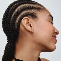 Pandora (Kette mit) Herz-Asymmetrische Herzen Ohrringe - 268307C00