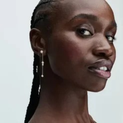 Pandora Ohrringe-Behandelte Süsswasserzuchtperlen Ohrhänger - 293152C01