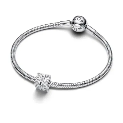 Pandora (Kette mit) Herz-Beweglicher Spielzeugwürfel Charm - 793672C01